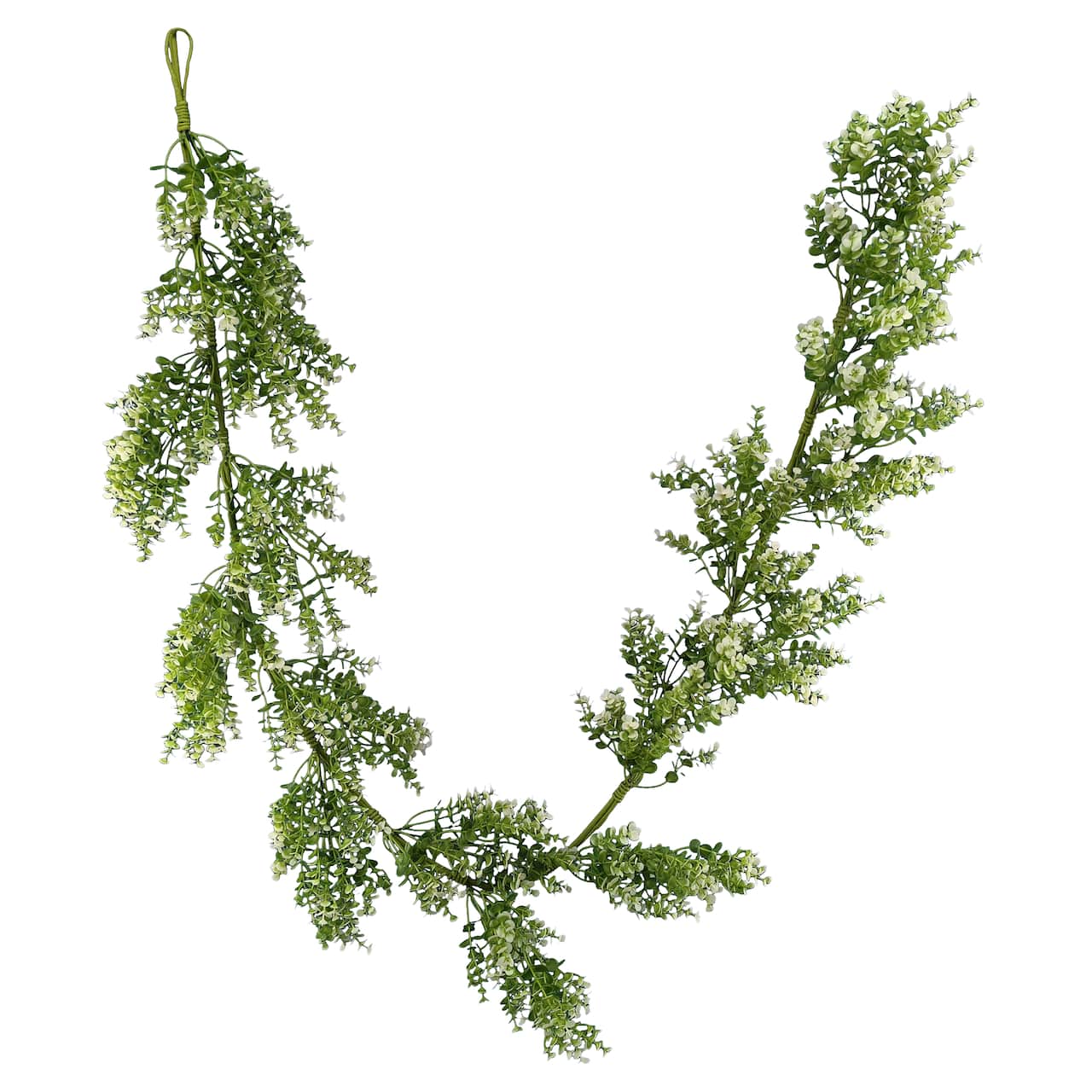 8 Pack: 6ft. Green & Cream Eucalyptus Garland by Ashland®